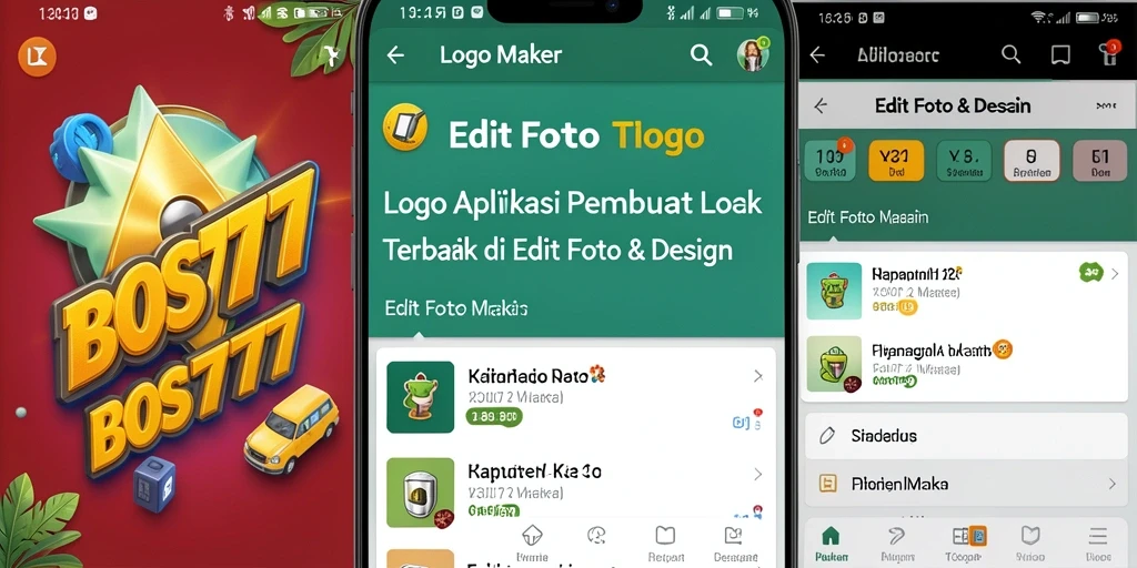 Tampilan antarmuka pengguna aplikasi BOS777 yang modern dan fungsional.