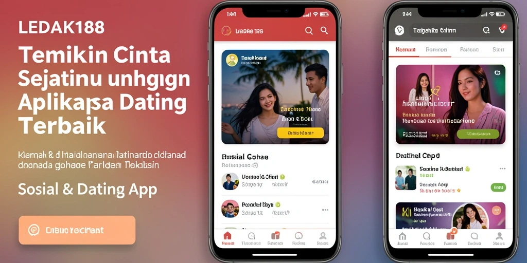 Antarmuka LEDAK188 yang intuitif dengan fitur chat dan video call.